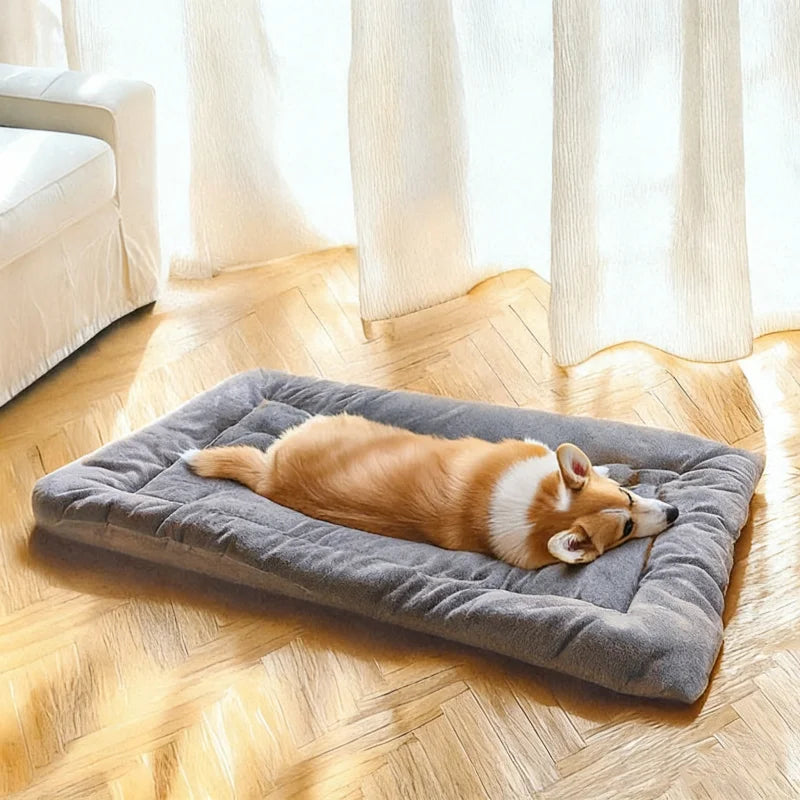Canapé-lit en peluche Extra Large pour chien — Tapis épais Super Doux