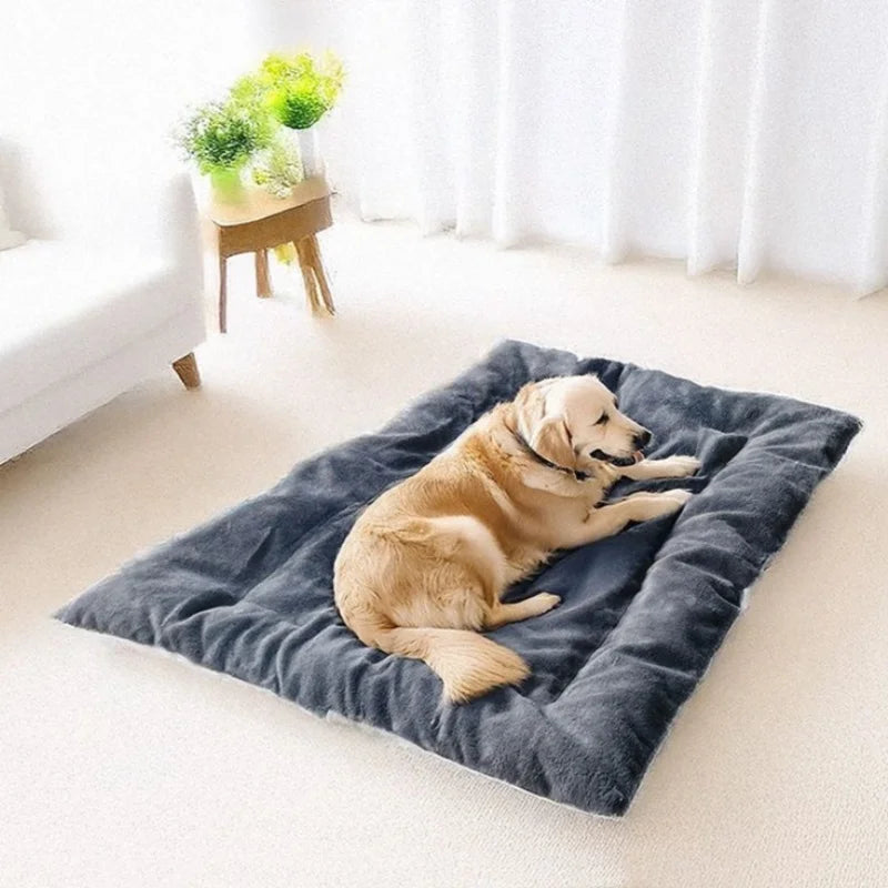 Canapé-lit en peluche Extra Large pour chien — Tapis épais Super Doux