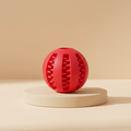 Balle de jouet pour chien — Caoutchouc non toxique, nettoyage des dents