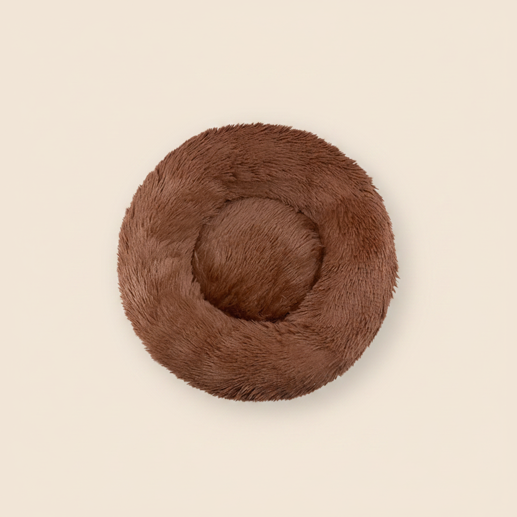 Lit rond pour chien – Ultra doux, 40 à 90 cm