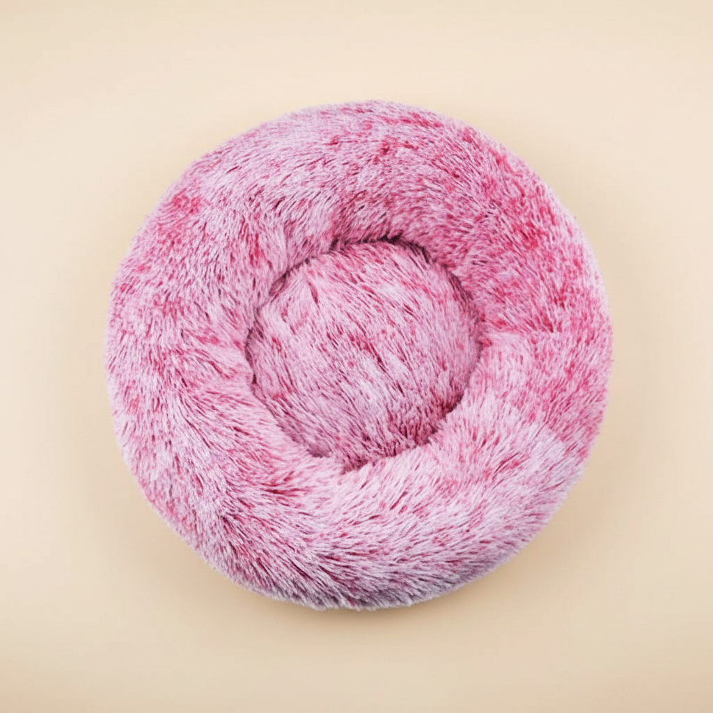 Lit rond pour chien – Ultra doux, 40 à 90 cm